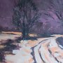 Przed nocą, akryl na kartonie, 53cm x 83cm, 2008r. [RK29]